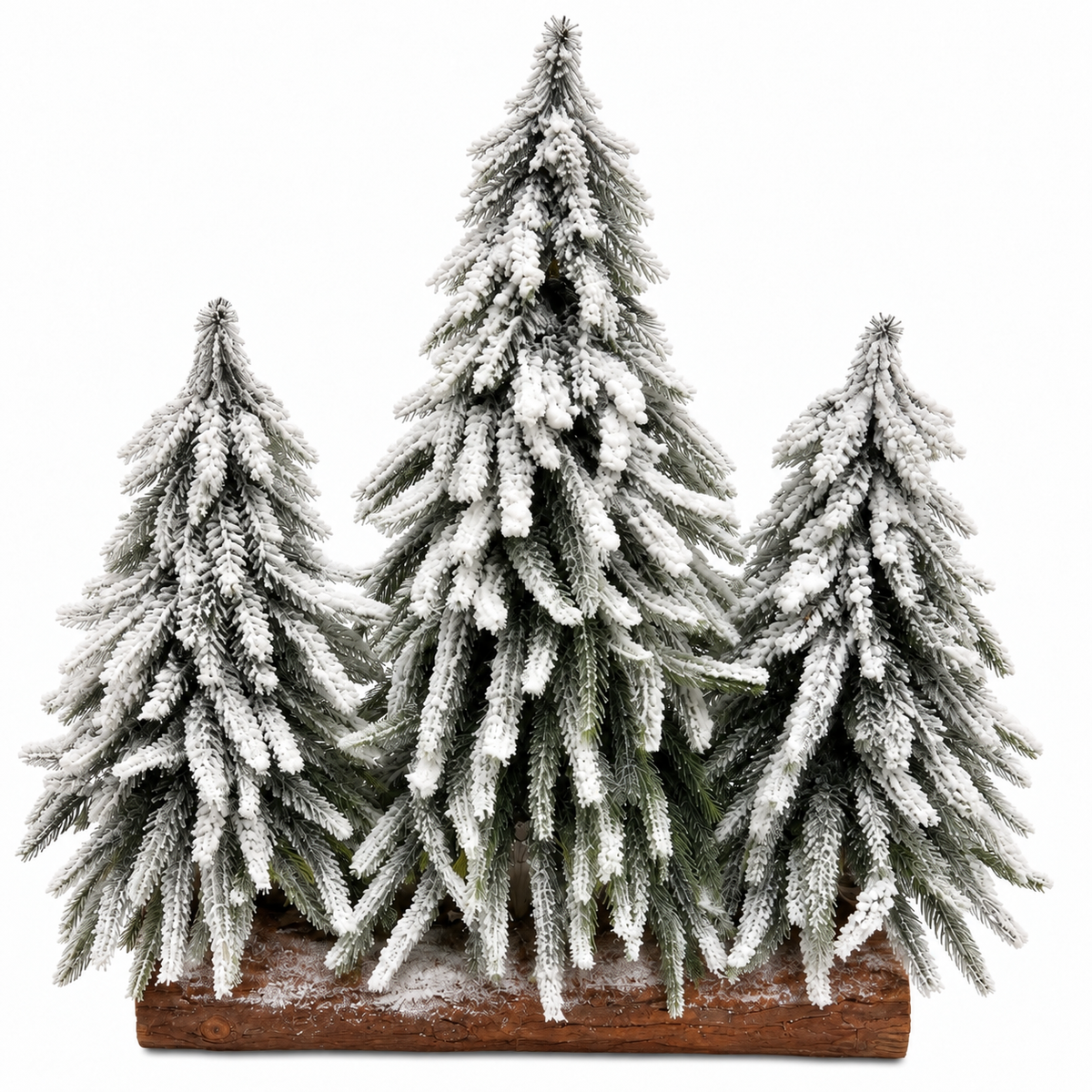 Snowy Alpine Forest Trio