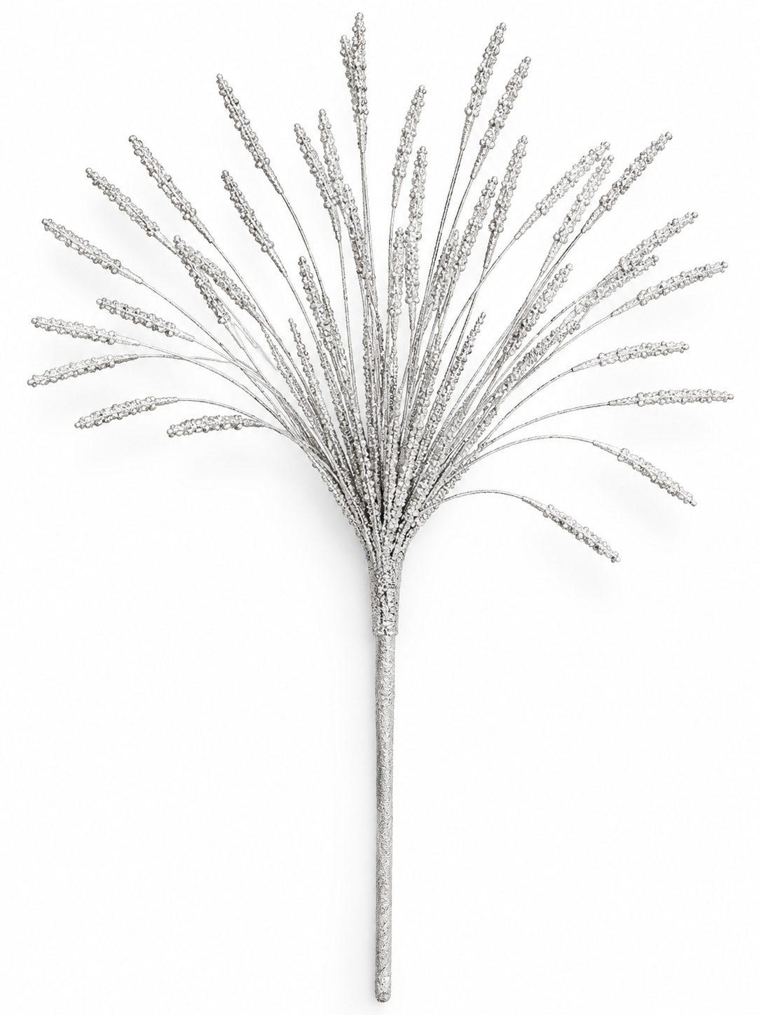 Frosted Silver Firework Spray
