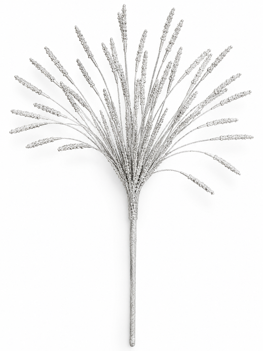 Frosted Silver Firework Spray