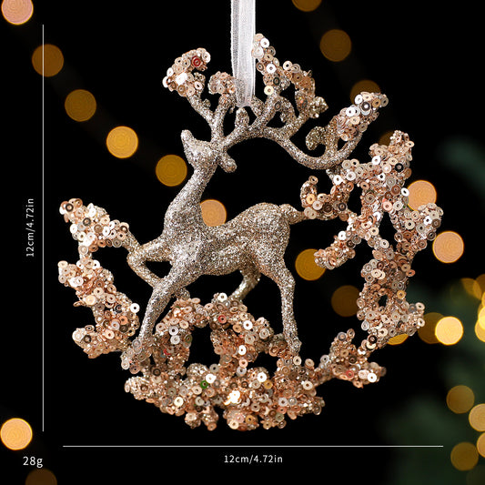 Reindeer wreath