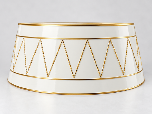 Ivory & Gold Tree Collar