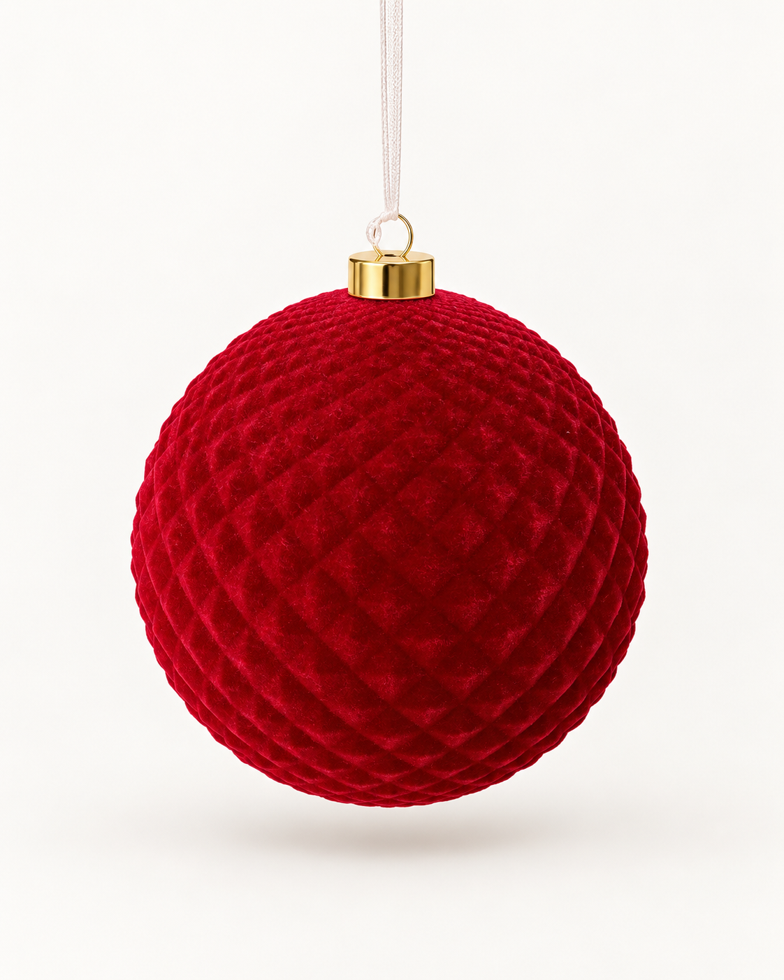 Ruby Velvet Bauble