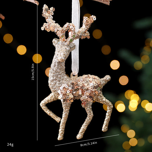 Glittery reindeer