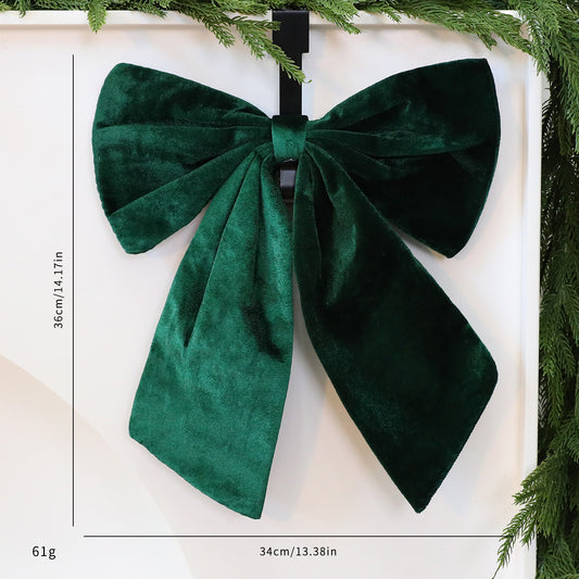 Emerald Velvet Bow