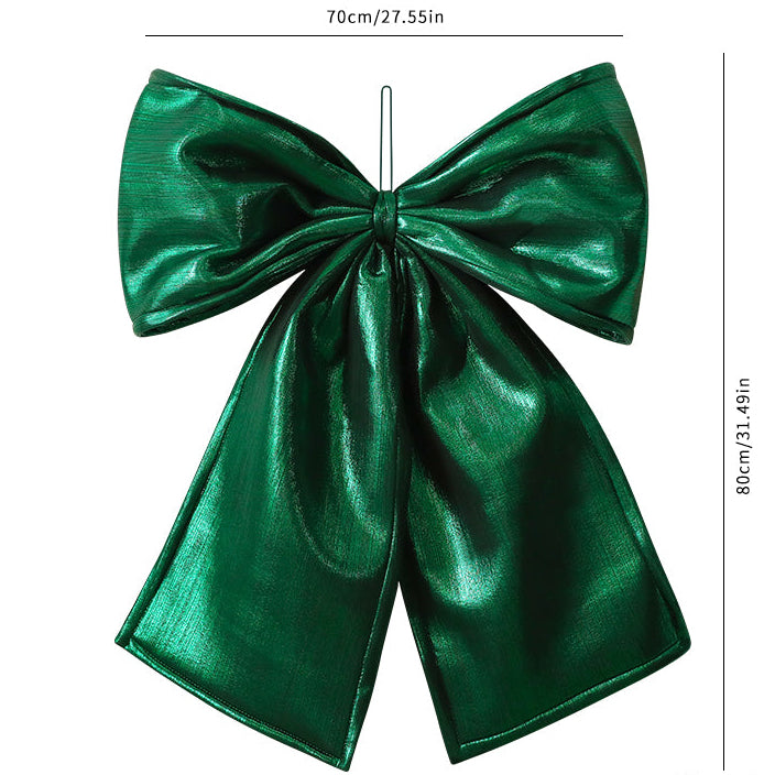 XLarge Green Wired Ribbon - 80cm