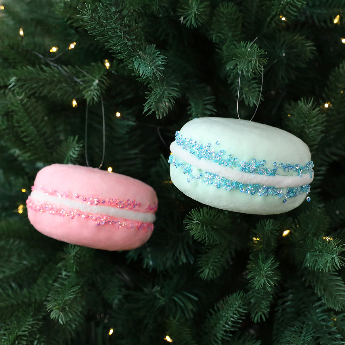Pink Macaron Ornament