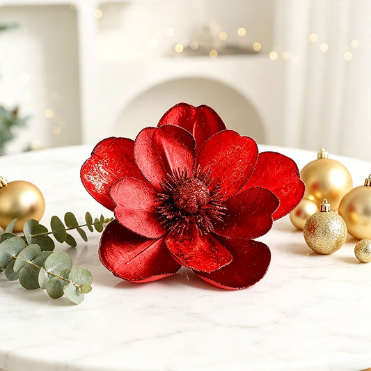 Red Christmas Flower