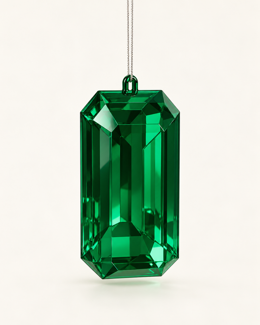Emerald Jewel Ornament