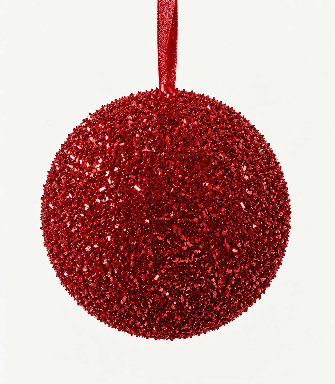 Oversized Tinsel Bauble