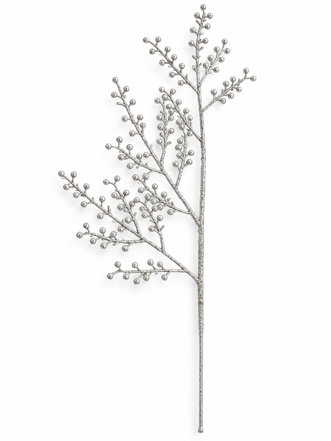 Silver Glitter Berry Spray